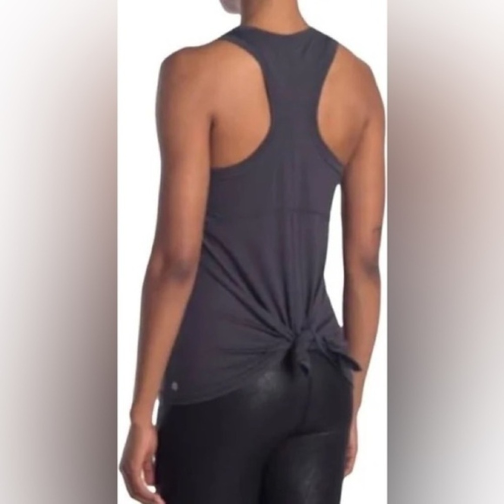 🖤 90 Degree By Reflex Racerback Tie Back Tank Top XS NWT